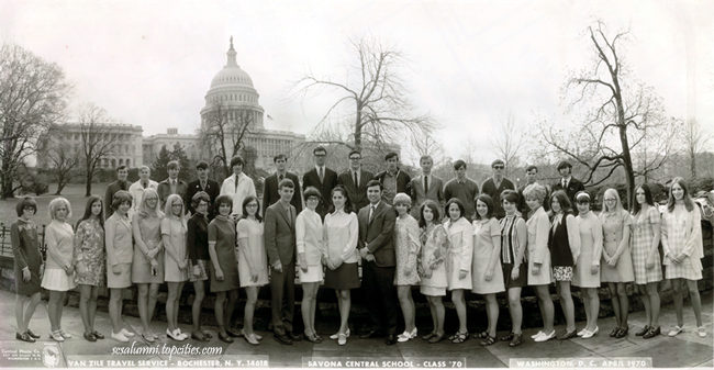 Class of 1970, courtesy of Debra & Rick Bartholomew