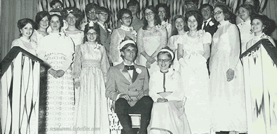 Class of 1972, courtesy of Karen Baroody