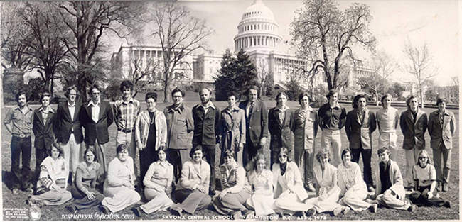 Class of 1978 on its best behavior in DC!